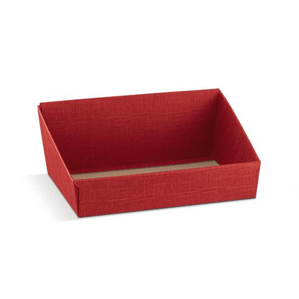 Burgundy Tray - Vassoio Seta Bord (50x37.5x16cm)