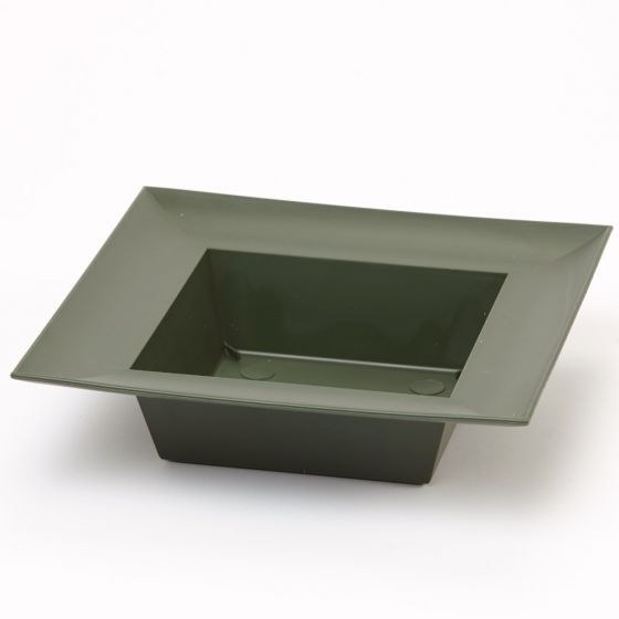 Designer Bowl Square DarkGreen