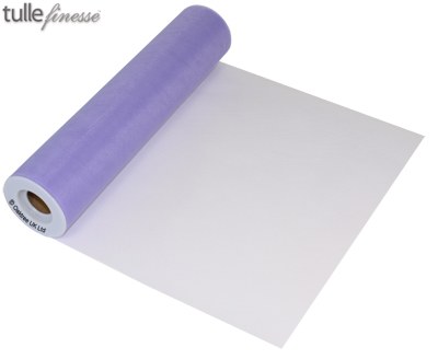 Tulle finesse (12inch x 25yards/Lavender)
