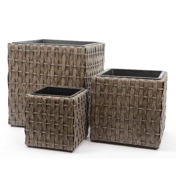 poly rattan planter