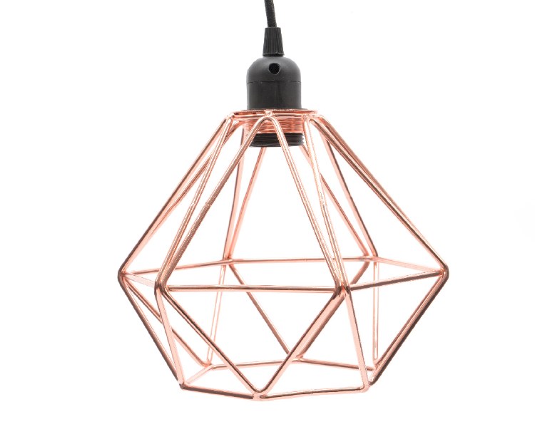 iron pendant light thread