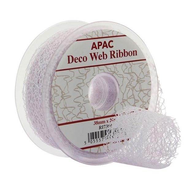 Web Ribbon 38mm White