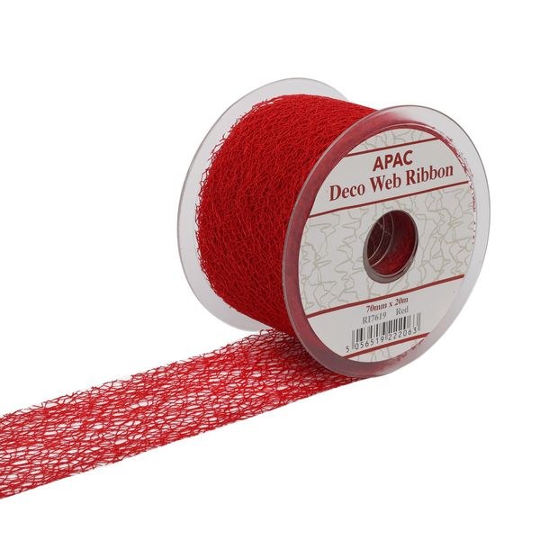 Web Ribbon 70mm Red
