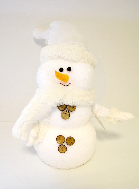 White Snowman 25cm