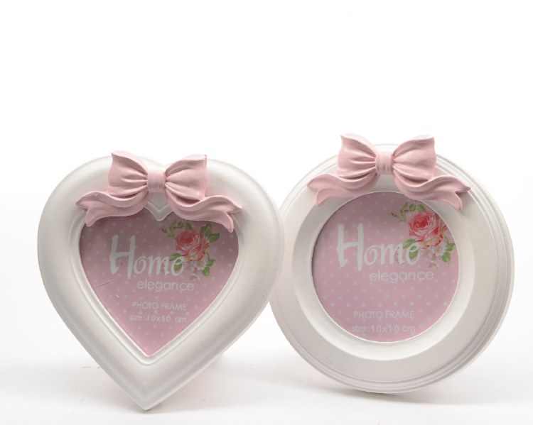 MDF photo frame with bow