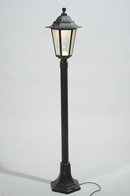 LED 12V black garden lamp out