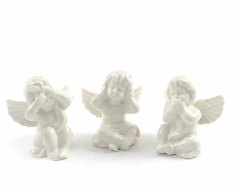 Porcelain Sitting A ngel Assorted