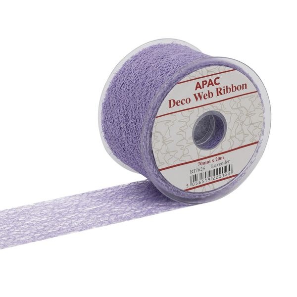 Web Ribbon 70mm Lavender