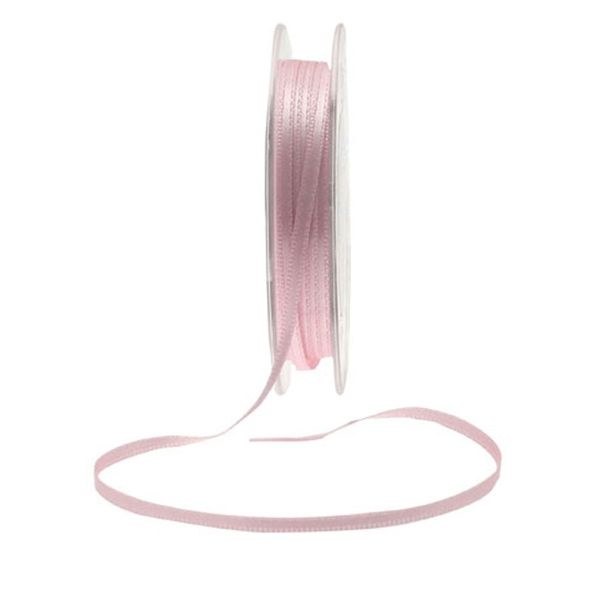 Double Faced Satin 3mm Baby Pink