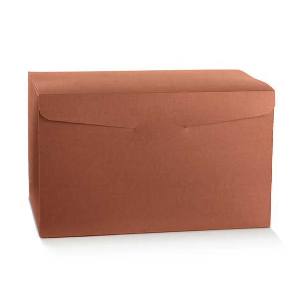 Box With Lid Segreto Seta Corte 39x27x23cm