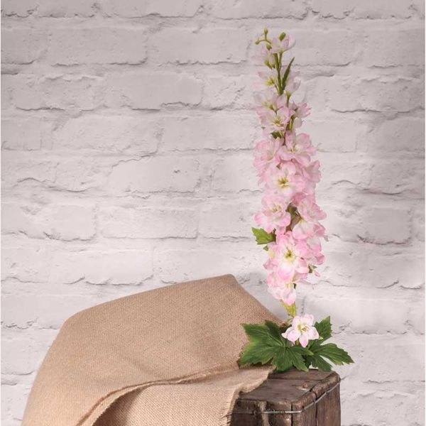 Artificial Cottage Garden Delphinium Pink