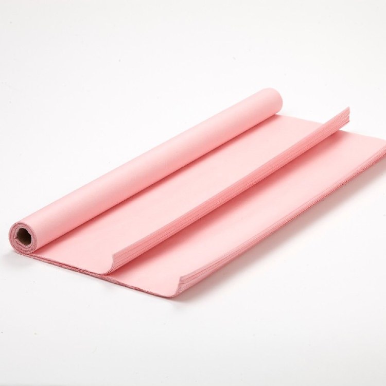 Tissue Paper Roll Pale Pink X48