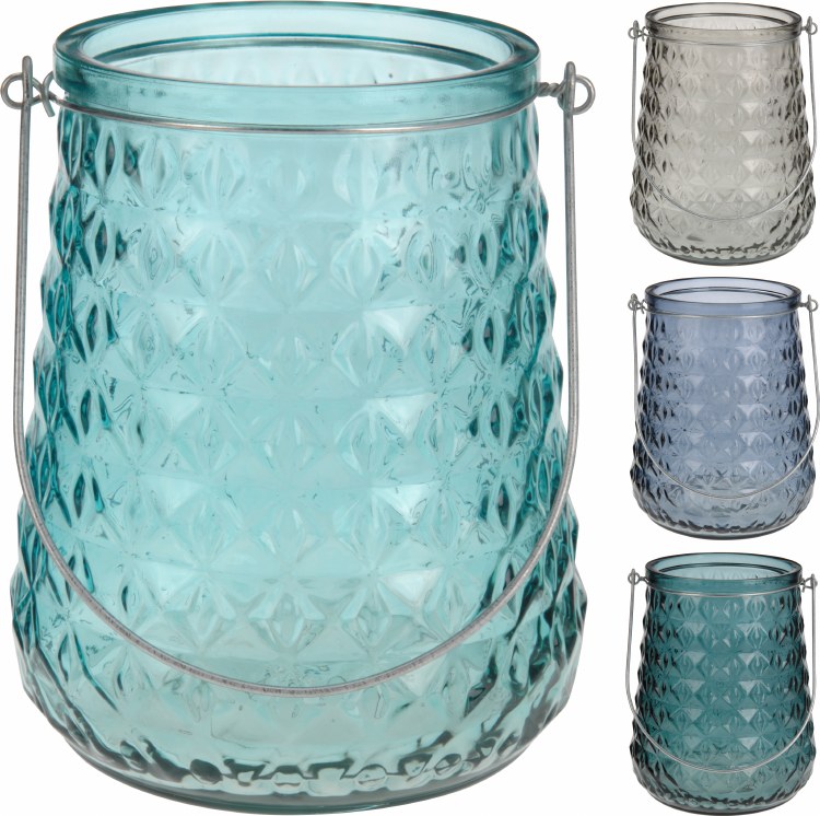 Lantern Glass Assorted (16x20cm)