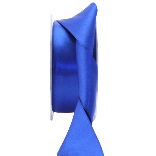 Double Faced Satin 38mm Royal Blue