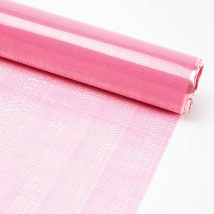 Cellophane Hessian Film Pale Pink (80cmx100m)