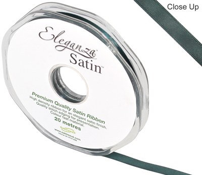 Double Faced Satin 6mm Green