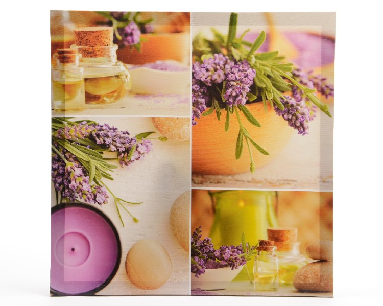 canvas painting lavender