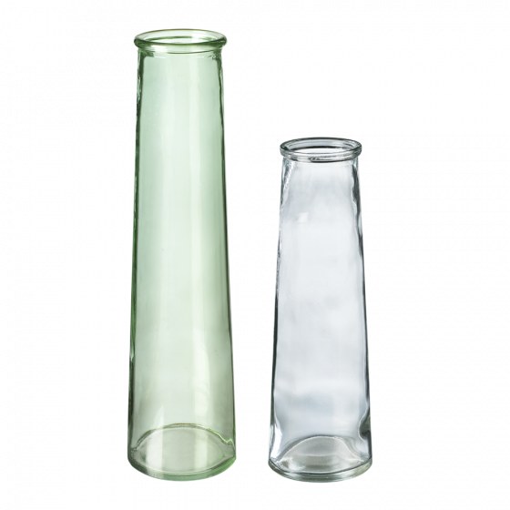 Vase Aravis Clear (9x9x34.8cm)