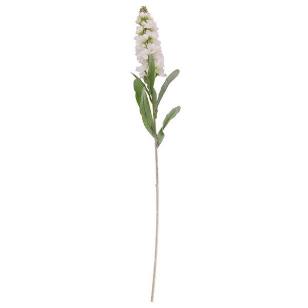 Artificial Stock Single White 80cm