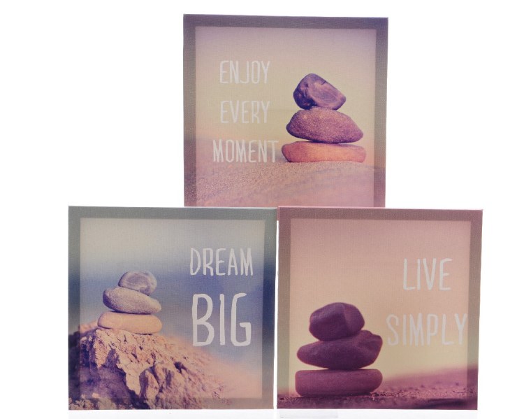 canvas painting stones 3ass