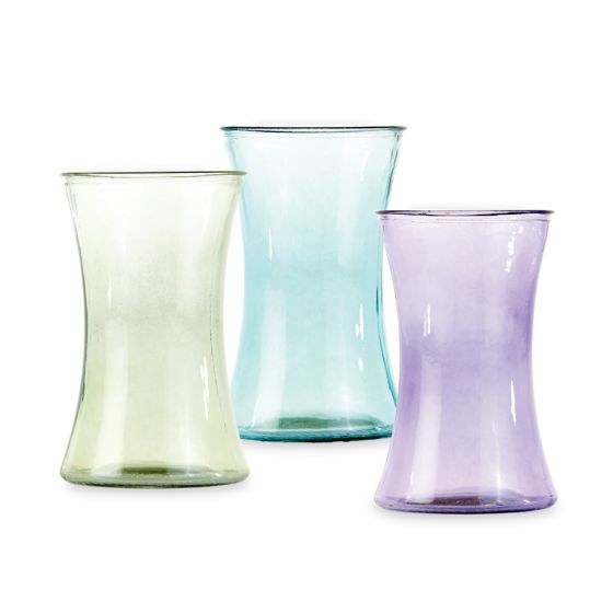 Vase Serena Handtied Clear (20x12.5cm)