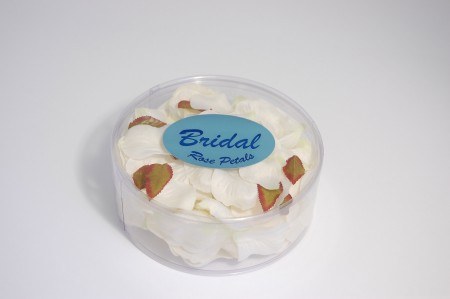 Rose Petal Box White/Green