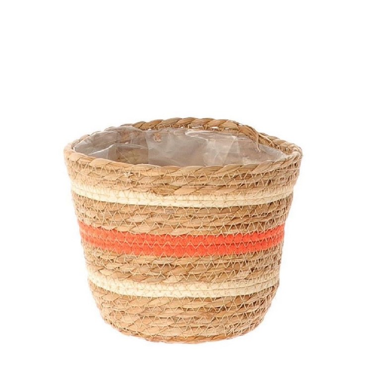 Basket Jute Variox Orange (24x20cm)