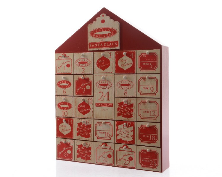 MDF advent calendar house