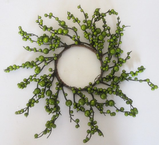 Berry Wreath Green 40cm