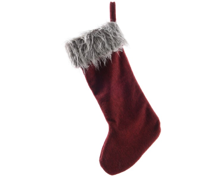 pes stocking with faux fur ri