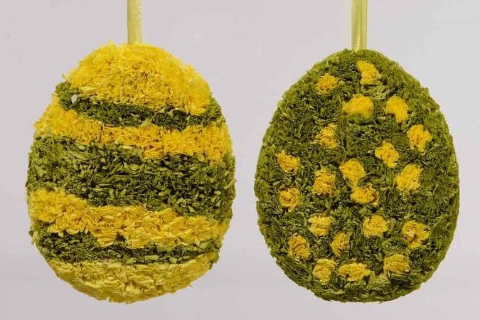 Paper egg flat with hanger