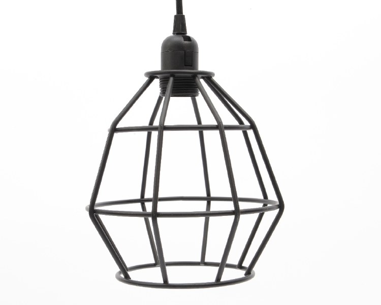 iron pendant light thread