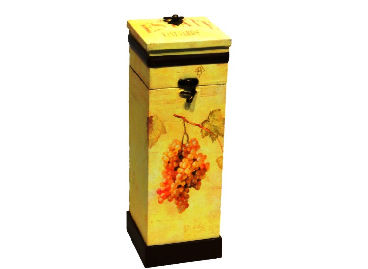 1 Bottle Wine Box Vineyard