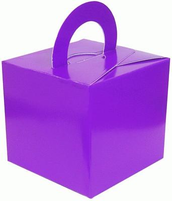 Balloon Weight Box Purple x10