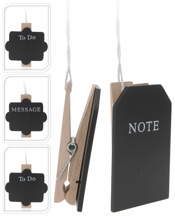Clip with board (11x15cm/4 assorted)