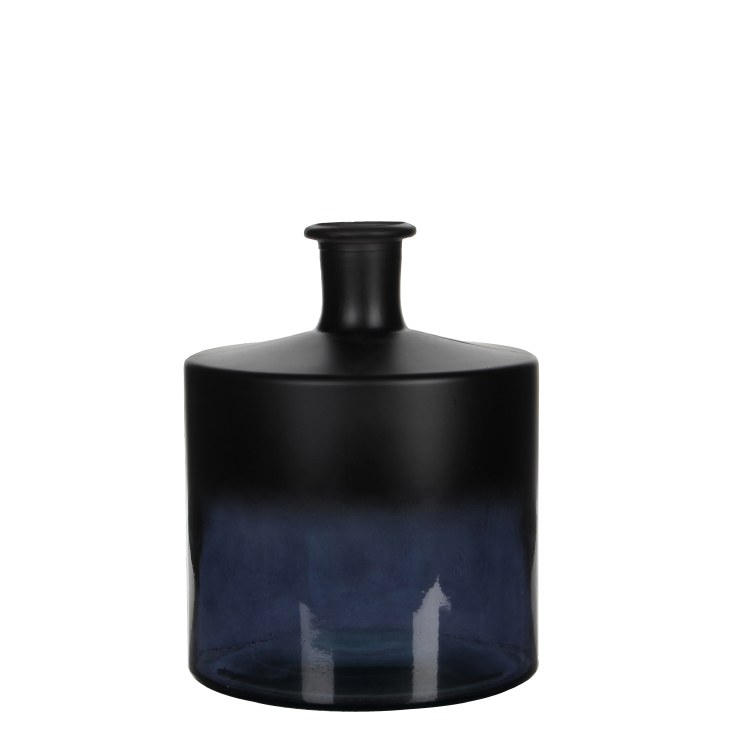 Glass Bottle Guan Black Duoton (27cm)