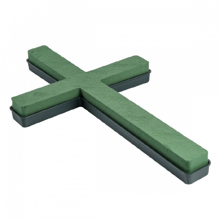 Plastic Backed Cross 24" x2