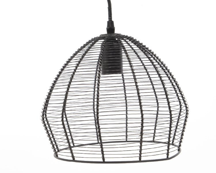iron pendant light thread