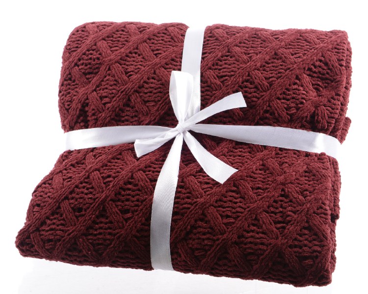 pes chenille plaid 800 gram