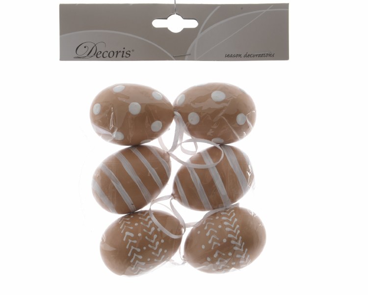 Easter Foam Egg with Hanger x6