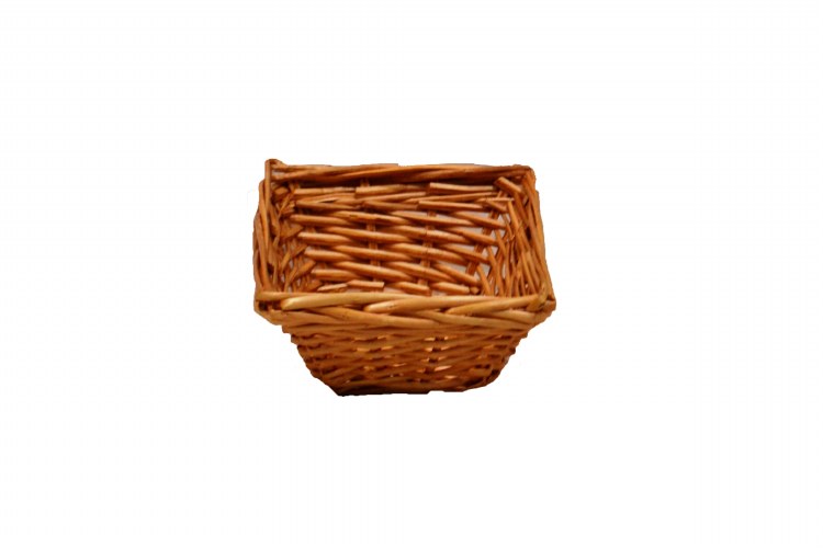 Heavy Oblong Tray Brown (17x17x9cm)