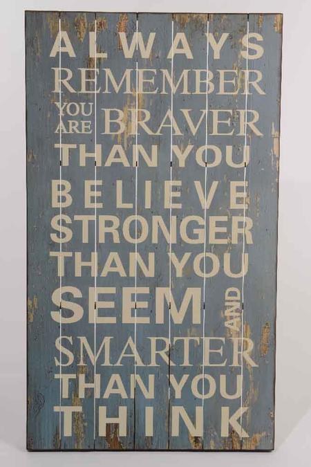 MDF painting with textbraver