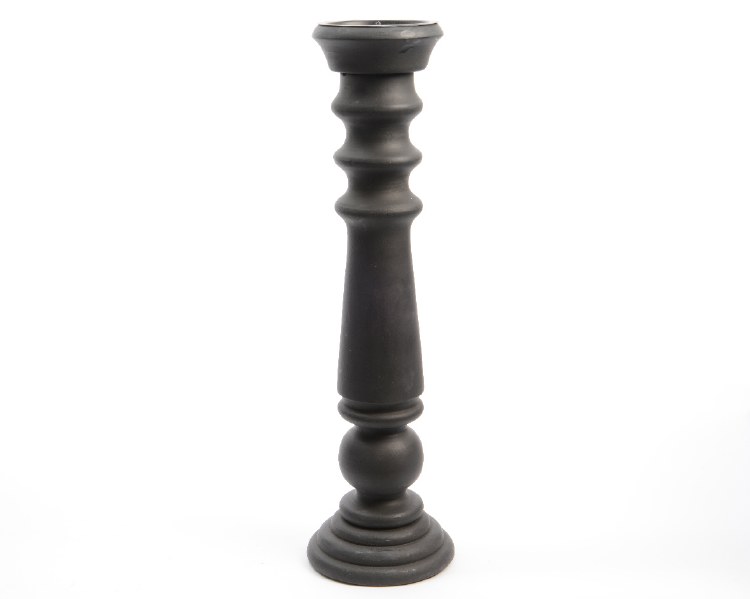 Mango wood candleholder