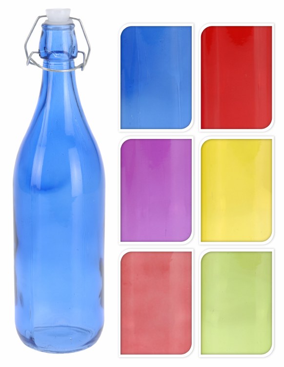Bottle glass spray coloured (1 liter)