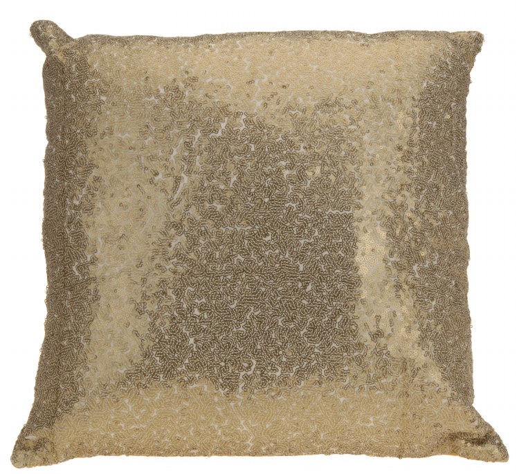PILLOW 40X40CM GOLD