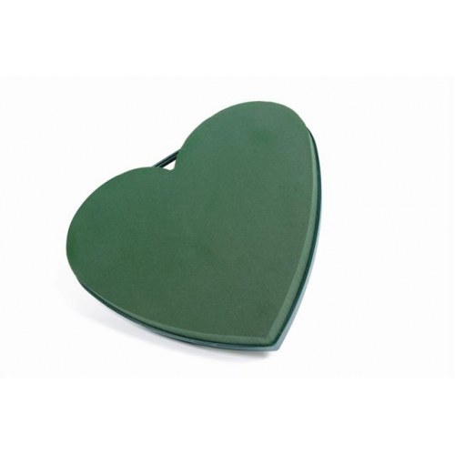 Plastic Base Closed Heart 17" (x2)