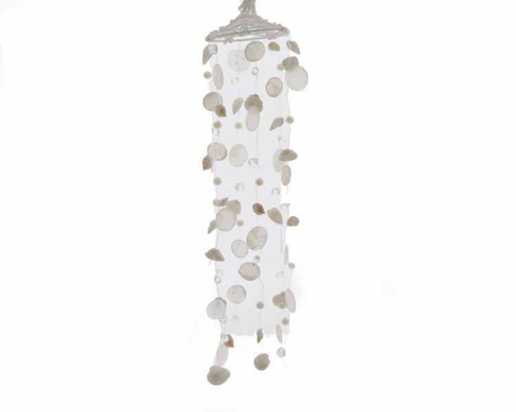 Paper Rope Mobile with Shells