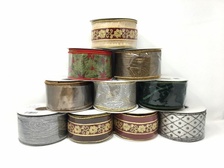 Luxury Velvet Ribbon Assorted (6cm x 9m)