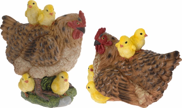 Chicken with Chicks Assorted (27cm)