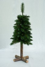 Mixed Sugar Pine w Wood Stand 90cm